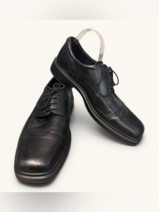 Ecco Helsinki 2.0 Bike Toe Derby Black Leather Size 46 / 12-12.5 main image 10